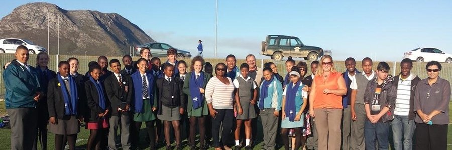 Accompanying the group is: Ms Unity Mtomile, Junior town council Manager, Ms Rochelle Louw, Manager: Strategic Services, Mr Francoise Myburg, Area Manager: Gansbaai, MrLusaphoCalata, Mentor, Qhayiya high school,MsPetronellaFerraira, Area Manager: Stanford, MsNoluthandoZweni, Acting Manager: Communication, Ms Carol Devitt, Manager: Gansbaai Communal Sport Centre and Ms Jean-Maré van Eck, Mentor, Gansbaai Academia.